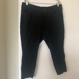 Torrid black stretchy capris